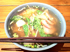 ランチ:バーミーナーム650円@大橋・タイ料理・オシャ