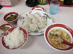 4ランチ:水餃子定食680円@中華料理・餃子李・薬院
