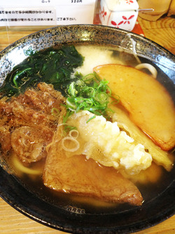 7よくばりうどん800円@かつみ屋