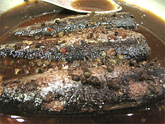 料理:大皿料理の鰯の山椒煮@博多なゝ草(はかたななくさ)・西中洲