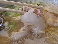 料理:ラーメンチャーシュー@とんこつラーメン・たえちゃん