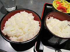 9ランチ:ご飯大盛りと普通盛り@居酒屋・益正・薬院店