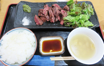 6牛赤身のBBQ定食特盛1,200円