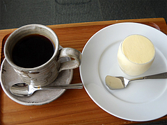 料理:コーヒーとアイスクリーム@茶房わらび野