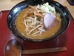 ランチ:味噌ラーメン680円@ドラム缶ラーメン・ふっとう屋・天神