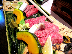 12ランチ:黒毛和牛陶板焼き2人分@うら本・赤坂・警固