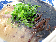6ランチ:黒ラーメン@らーめん桜蔵・住吉