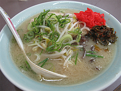 料理:もやしラーメン550円@二丁目ラーメン・港