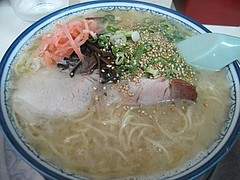 料理:ラーメンセット750円@しばらくラーメン・平和台店