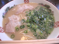 料理:ラーメン500円@一九ラーメン筑紫・蔵