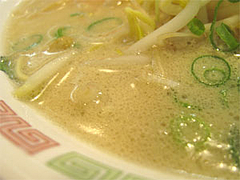 料理:ラーメンスープ@博多ラーメンはかたや川端店