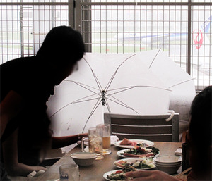 14雨1@福岡空港ビアガーデン