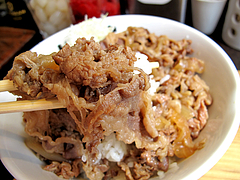 料理:牛丼@カレー専門店・ボン田中