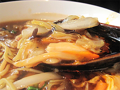 13ランチ:酸辣湯麺(スーラータンメン)具@中華・星期菜・須崎・博多