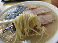 7ランチ:ラーメン麺@本場久留米・うちだラーメン・那珂川