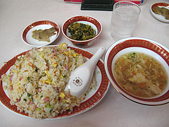 12ランチ:炒飯定食680円@中華料理・餃子李・薬院