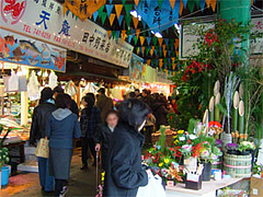 柳橋連合市場の年末1