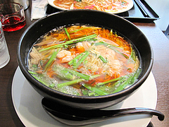 5ランチ:酸辣湯麺(スーラータンメン)580円@中華・舞鶴麺飯店