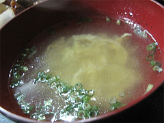 9ランチ:中華スープ@博多ラーメン一点公・大橋