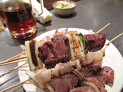 料理:焼鳥いろいろ@天下の焼鳥・信秀本店