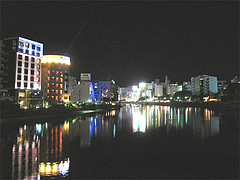 中州の夜景@ラースタナイト・フクオカナウ・キャナルシティ博多
