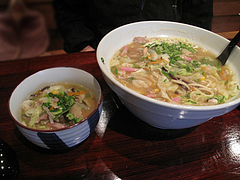 16ランチ:ちゃんぽんシェア@麺倶楽部・居酒屋げんき・春吉