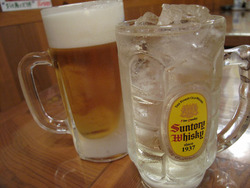 5ビールとハイボール@屋台おかもと