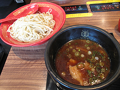 7ランチ:醤油魚介つけ麺・細麺300g・850円@つけ麺・麺研究所・麺屋・慶史・大手門