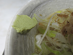 料理:節道ラーメンのわさび@節道・春日