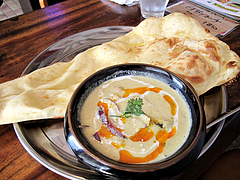 ランチ:タイグリーンカレーランチ880円@天然アジア食堂 エバーグリーン(EVERGREEN)