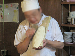 店内:刀削麺ライブ1@中華・如家・平尾