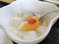 10ランチ:杏仁豆腐デザート@中華・翔悦
