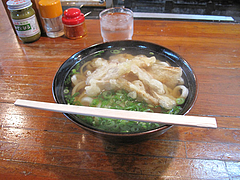 ランチ:ごぼううどん400円@うどん平・博多駅