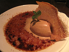 料理:アイスクリーム@Le grenier de Goh(Gohの屋根裏部屋)