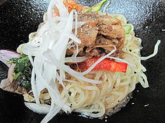 料理:涼麺650円@しばらくラーメン・平和台店 料理:涼麺650円@しばらくラーメン・平和台店