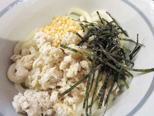 5塩サバうどん小430円