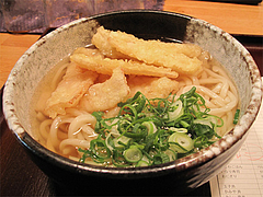 9ランチ:ごぼう天うどん400円@うどん酒家かみや・博多区神屋町