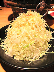 料理・ばか盛り!キャベツ290円@HACHIHACHI(ハチハチ)赤坂店・福岡市中央区大名