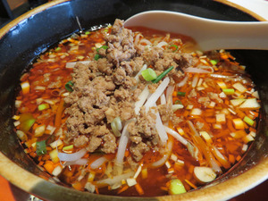 6酸辣湯麺650円@巴蜀