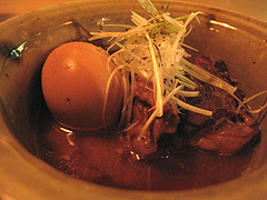 料理:牛すじの煮込み@酒陶・築地・平尾
