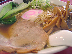ランチ:東京風支那そば720円@ラーメン・支那そば北熊・福岡空港店