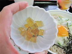 料理:コラーゲンゼリー@そば茶屋・華元本店