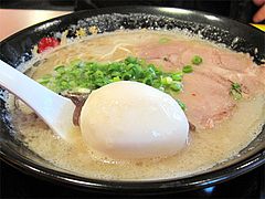 12ランチ:味玉ラーメン750円@博多一幸舎・太宰府インター店