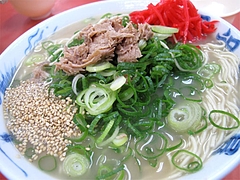 料理:ガンソのナシヤワ@再開?元祖長浜屋