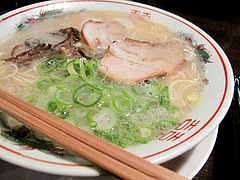 10ランチ:純とんこつ450円@博多屋台ラーメン・満麺屋・北天神