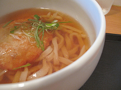 8ランチ:鶏なんこつ丸天うどんつゆ@丸天うどん専門店・万平・七隈