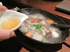16居酒屋・焼鳥:豚スジのトロトロ煮込み@いきさん牧場・ぶたの王様・大手門