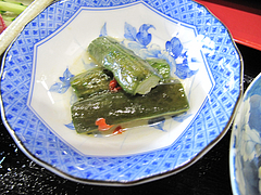 料理:日替の胡瓜甘酢漬け@白頭山天・福岡店