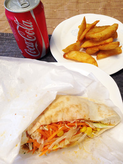 6チキンケバブセット780円@ミスターケバブ