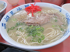料理:カタ@ラーメン元祖長浜屋(ガンソ)